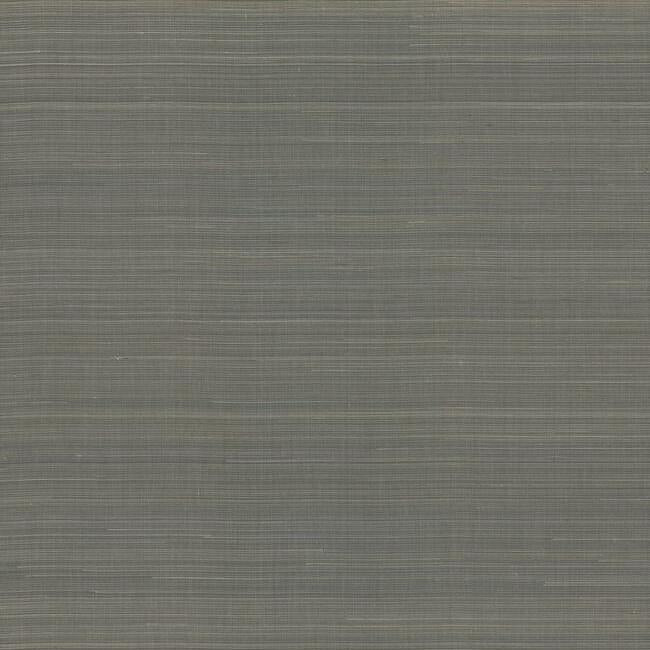 Abaca Weave Wallpaper Wallpaper Antonina Vella Double Roll Charcoal 