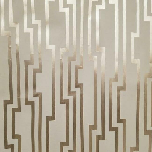 Velocity Wallpaper Wallpaper Candice Olson Double Roll Glint/Cream 