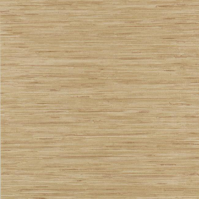 Lustrous Grasscloth Wallpaper Wallpaper York Double Roll Tawny Tan 