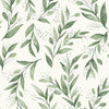 Olive Branch Premium Peel + Stick Wallpaper Peel and Stick Wallpaper Magnolia Home Roll Olive Grove 