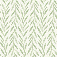 Willow Premium Peel + Stick Wallpaper Peel and Stick Wallpaper Magnolia Home Roll Light Green 