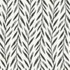 Willow Premium Peel + Stick Wallpaper Peel and Stick Wallpaper Magnolia Home Roll Black 