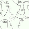 Pablo Portraits Premium Peel + Stick Wallpaper Peel and Stick Wallpaper York Roll Black 
