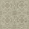 Quatrefoil Trellis Premium Peel + Stick Wallpaper Peel and Stick Wallpaper York Roll Neutral 