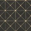 Double Diamonds Premium Peel + Stick Wallpaper Peel and Stick Wallpaper York Roll Black 