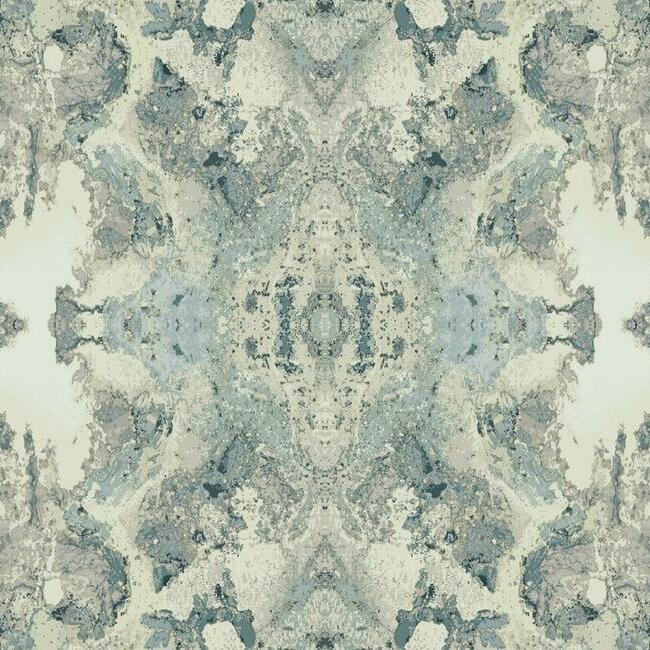 Inner Beauty Premium Peel + Stick Wallpaper Peel and Stick Wallpaper Candice Olson Roll Mist 