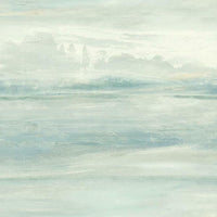 Soothing Mists Scenic Premium Peel and Stick Wallpaper Peel and Stick Wallpaper Candice Olson Roll Blue 