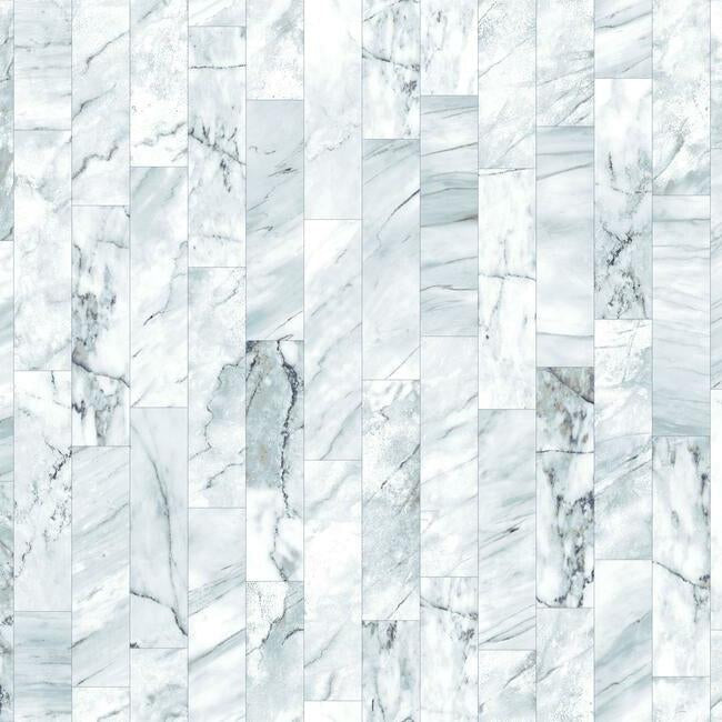 Marble Planks Premium Peel + Stick Wallpaper Peel and Stick Wallpaper York Roll Spa 