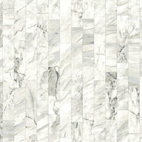 Marble Planks Premium Peel + Stick Wallpaper Peel and Stick Wallpaper York Roll Warm Neutral 