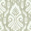 Hawthorne Ikat Premium Peel + Stick Wallpaper Peel and Stick Wallpaper York Roll Linen 
