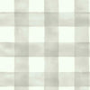 Watercolor Check Premium Peel + Stick Wallpaper Peel and Stick Wallpaper Magnolia Home Roll Sunday Stroll 