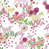 Reverie Premium Peel + Stick Wallpaper Peel and Stick Wallpaper York Roll Pink/Green 
