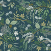 Juniper Forest Premium Peel + Stick Wallpaper Peel and Stick Wallpaper Rifle Paper Co. Roll Evergreen 
