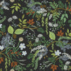 Juniper Forest Premium Peel + Stick Wallpaper Peel and Stick Wallpaper Rifle Paper Co. Roll Black 
