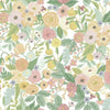 Garden Party Premium Peel + Stick Wallpaper Peel and Stick Wallpaper Rifle Paper Co. Roll Pastel Multi 