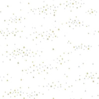 Starlight, Star Bright Premium Peel + Stick Wallpaper Peel and Stick Wallpaper York Roll Silver/Gold/Glint 