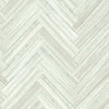 Hermosa Herringbone Premium Peel + Stick Wallpaper Peel and Stick Wallpaper York Roll Cream 