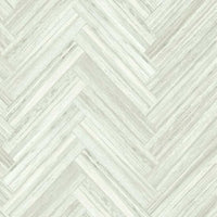 Hermosa Herringbone Premium Peel + Stick Wallpaper Peel and Stick Wallpaper York Roll Cream 