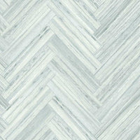 Hermosa Herringbone Premium Peel + Stick Wallpaper Peel and Stick Wallpaper York Roll Blue 