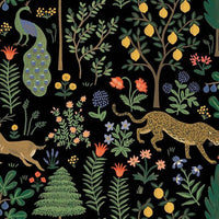 Menagerie Premium Peel + Stick Wallpaper Peel and Stick Wallpaper Rifle Paper Co. Roll Black 