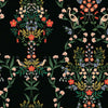 Luxembourg Premium Peel + Stick Wallpaper Peel and Stick Wallpaper Rifle Paper Co. Roll Black Multi 