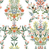 Luxembourg Premium Peel + Stick Wallpaper Peel and Stick Wallpaper Rifle Paper Co. Roll White Multi 