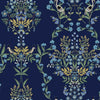Luxembourg Premium Peel + Stick Wallpaper Peel and Stick Wallpaper Rifle Paper Co. Roll Navy 