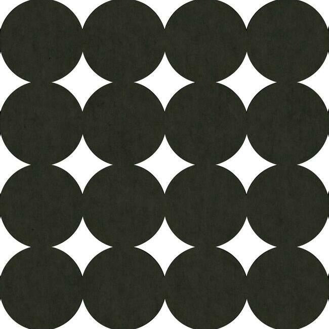 Modern Circles Acoustical Peel + Stick Tiles Acoustical Peel + Stick Tiles QuietWall Each Midnight 