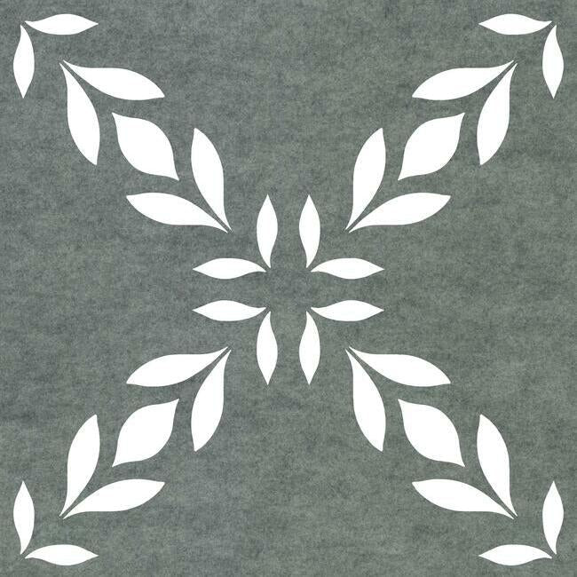 Botanical Trellis Acoustical Peel + Stick Tiles Acoustical Peel + Stick Tiles QuietWall Each Frosty Blue 