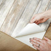 Distressed Wood Peel and Stick Wallpaper Peel and Stick Wallpaper RoomMates   