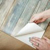Distressed Wood Peel and Stick Wallpaper Peel and Stick Wallpaper RoomMates   
