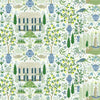 Camont Wallpaper Wallpaper Rifle Paper Co. Double Roll Blue & Green 
