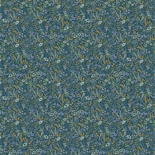 Tapestry Wallpaper Wallpaper Rifle Paper Co. Double Roll Indigo 