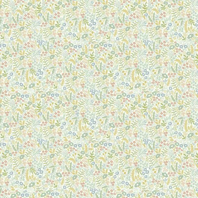 Tapestry Wallpaper Wallpaper Rifle Paper Co. Double Roll Pastel Multi 