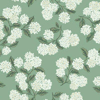 Hydrangea Wallpaper Wallpaper Rifle Paper Co. Double Roll Jade 