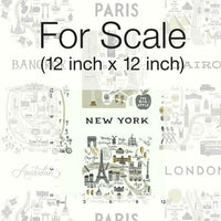 City Maps Wallpaper Wallpaper Rifle Paper Co.   