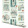 City Maps Wallpaper Wallpaper Rifle Paper Co.   