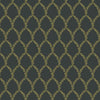 Laurel Wallpaper Wallpaper Rifle Paper Co. Double Roll Gold & Black 