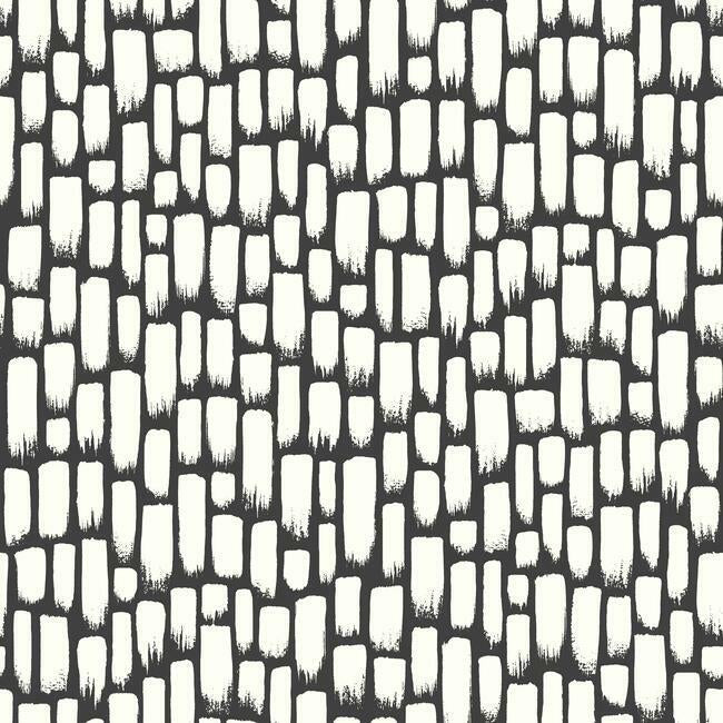 Sumi-E Wallpaper Wallpaper York Double Roll Black 