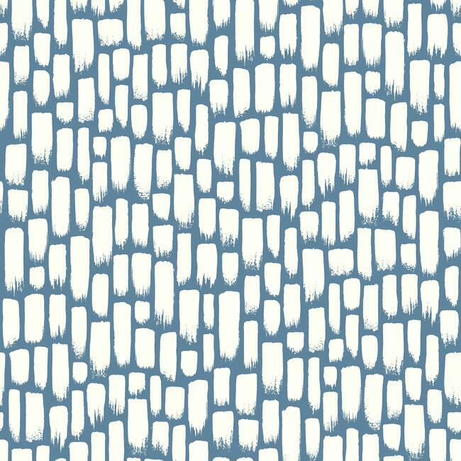 Sumi-E Wallpaper Wallpaper York Double Roll Cobalt 