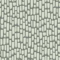 Sumi-E Wallpaper Wallpaper York Double Roll Silver/Charcoal 