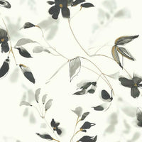 Linden Flower Wallpaper Wallpaper Candice Olson Double Roll Black 