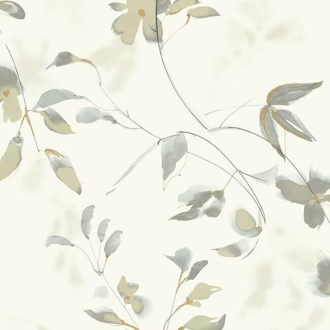 Linden Flower Wallpaper Wallpaper Candice Olson Double Roll Soft Neutral 