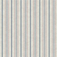 Shirting Stripe Wallpaper Wallpaper York Double Roll Red/Blue/Glint 