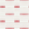 Dashing Stripe Wallpaper Wallpaper York Double Roll Red Coral/White 