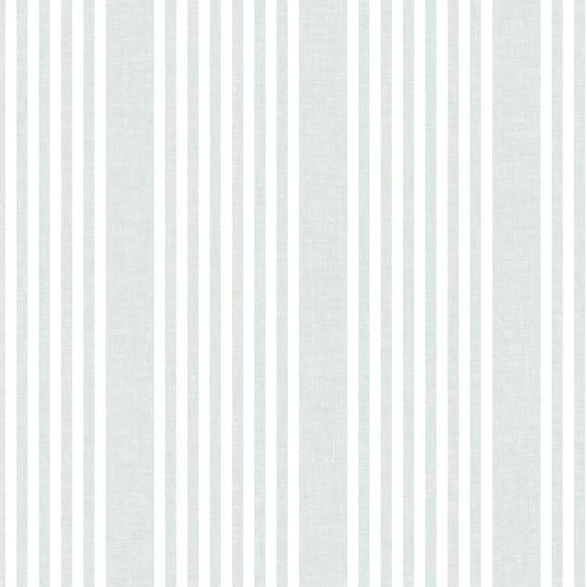 French Linen Stripe Wallpaper Wallpaper York Double Roll Sage 