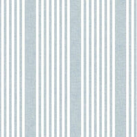 French Linen Stripe Wallpaper Wallpaper York Double Roll Chambray 