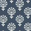Luxor Wallpaper Wallpaper York Double Roll Navy 