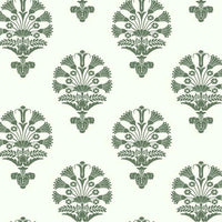 Luxor Wallpaper Wallpaper York Double Roll Hunter Green 