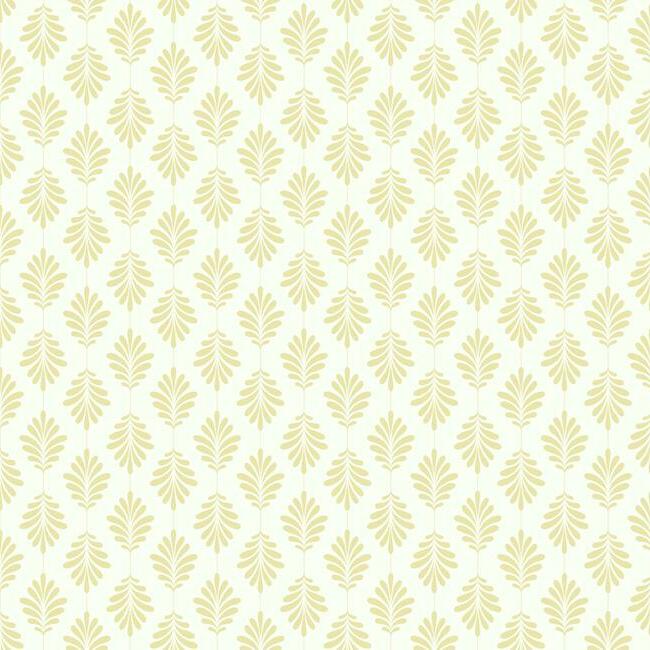 Leaflet Wallpaper Wallpaper York Double Roll Yellow 